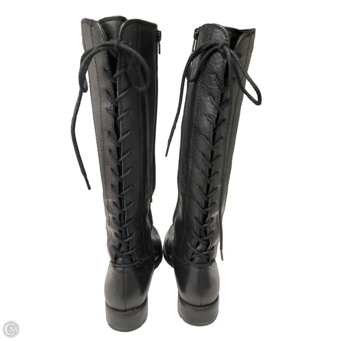 Boots Knee Flats By Sofft In Black, Size: 8.5