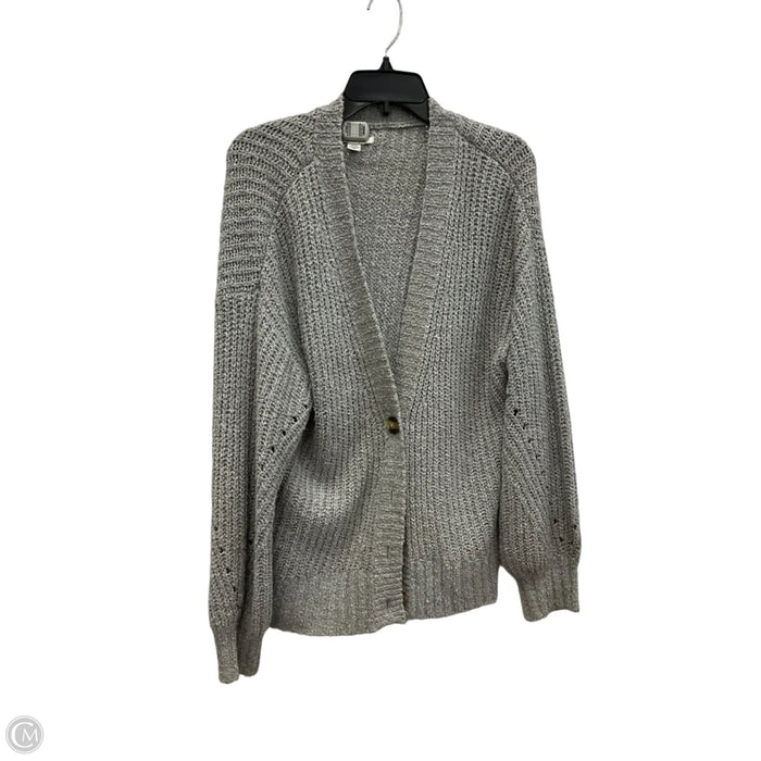 Cardigan By American Eagle In Grey, Size: M
