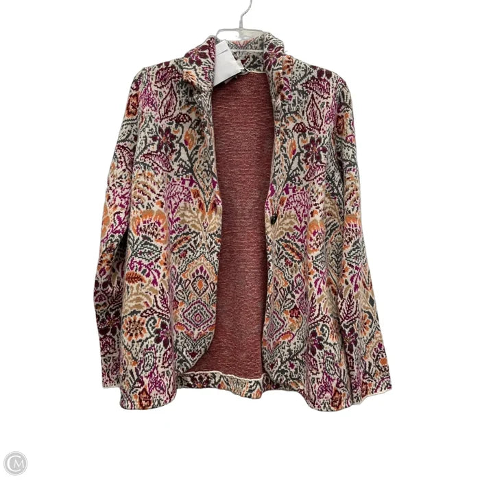 Cardigan By J. Jill In Multi-colored, Size: Xs