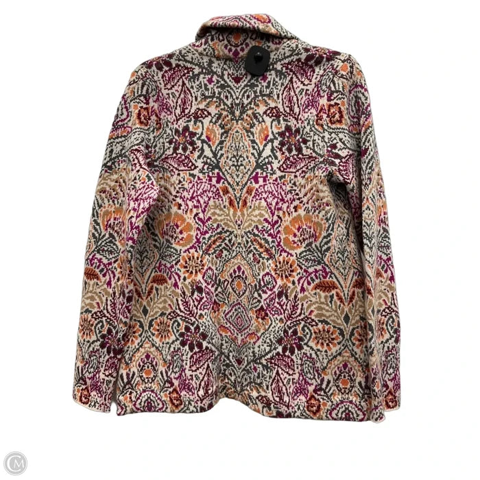 Cardigan By J. Jill In Multi-colored, Size: Xs