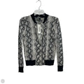 Cardigan By L Agence In Black & Grey, Size: Xs