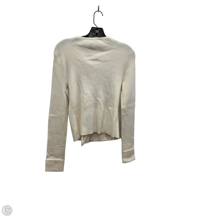 Cardigan By Loft In White, Size: M