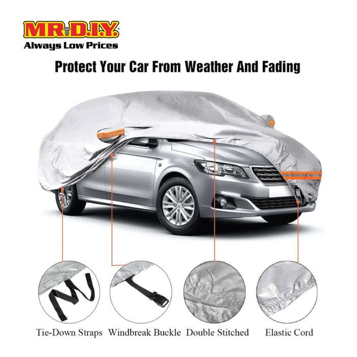 CARSUN Car Cover -L (480 x 175 x 120cm)
