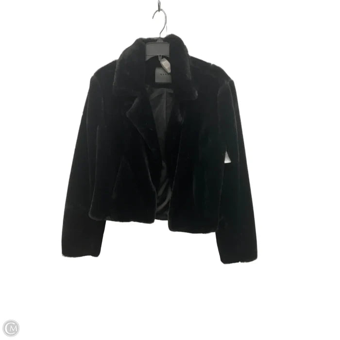 Coat Faux Fur & Sherpa By Blanknyc In Black, Size: M