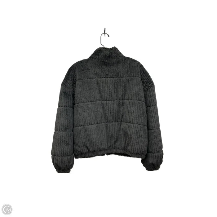 Coat Faux Fur & Sherpa By The American Outdoorsman In Grey, Size: L
