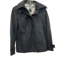 Coat Peacoat By Calvin Klein In Grey, Size: S
