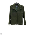 Coat Trench Coat By Lands End In Green, Size: 16