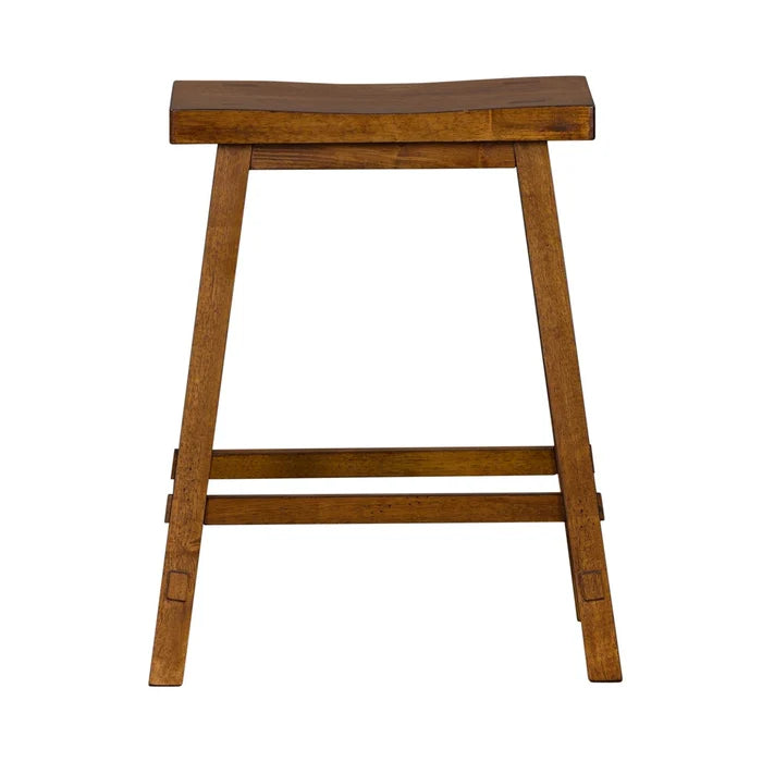 Creations 24 Inch Sawhorse Counter Stool - Tobacco (RTA) image
