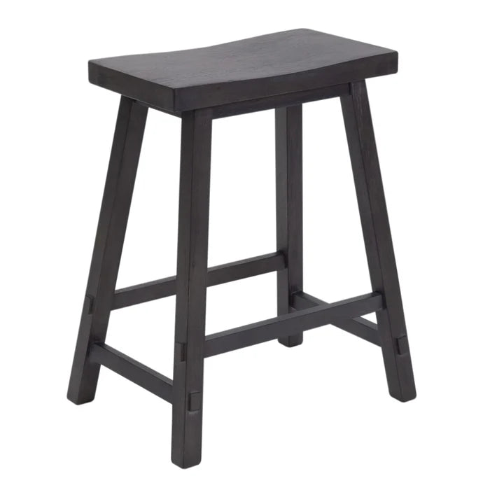 Creations 24 Inch Sawhorse Counter Stool - Slate image