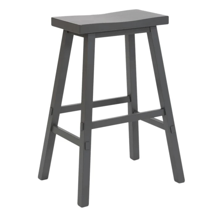 Creations 30 Inch Sawhorse Stool- Gray image