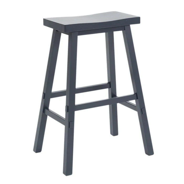 Creations 30 Inch Sawhorse Stool- Navy image
