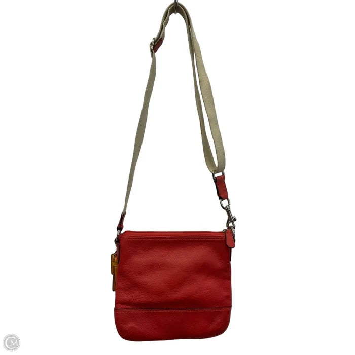 Crossbody Designer By Coach, Size: Small