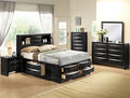 Crown Mark Furniture Emily Nightstand in Black image