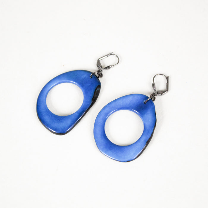 Donut Tauga Dangle Earrings