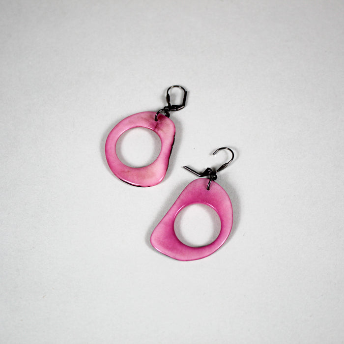 Donut Tauga Dangle Earrings