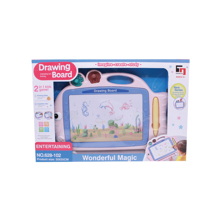 Drawing Board 2 in 1 Kids Game