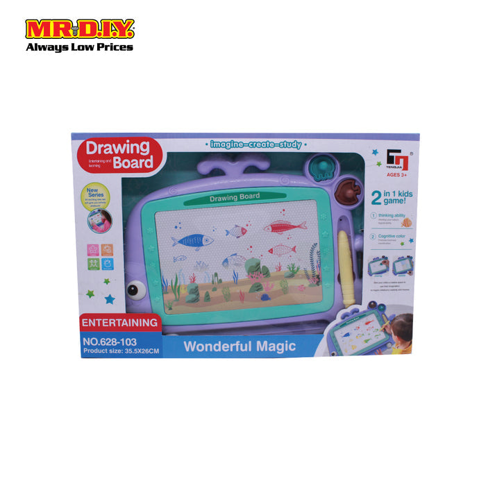 Drawing Board 2 in 1 Kids Game