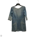 Dress Casual Midi By Adriano Goldschmied In Blue Denim, Size: Xs