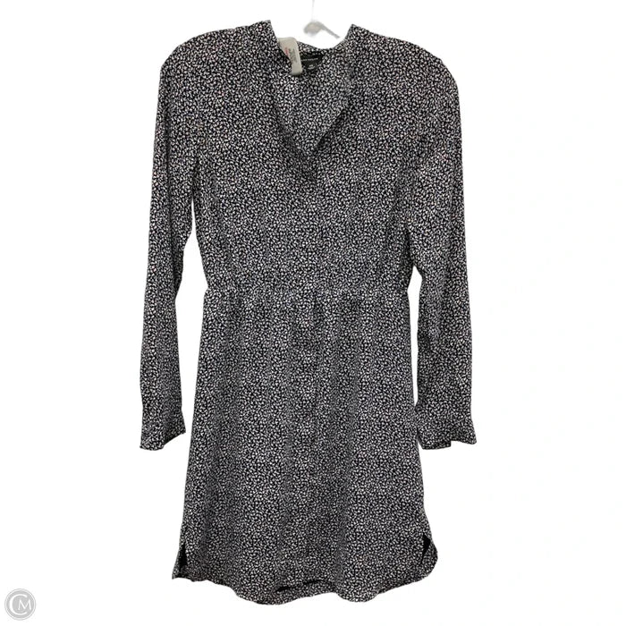 Dress Casual Midi By Ann Taylor In Blue & Pink, Size: Xs