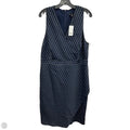 Dress Casual Midi By Banana Republic In Blue, Size: Xl