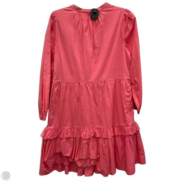 Dress Casual Midi By J. Crew In Pink, Size: Xs