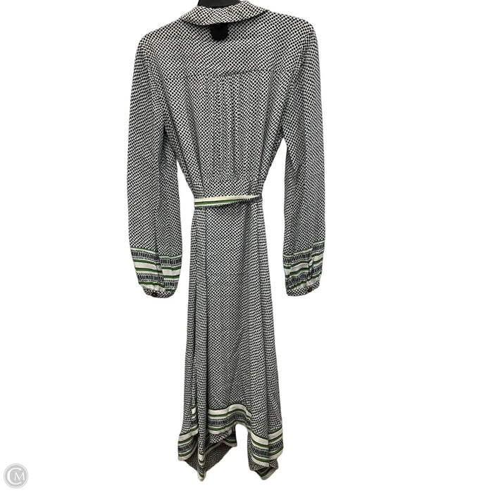 Dress Casual Midi By Maeve In Blue & Green, Size: S