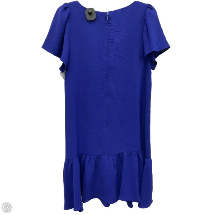 Dress Casual Short By Dkny In Blue, Size: M