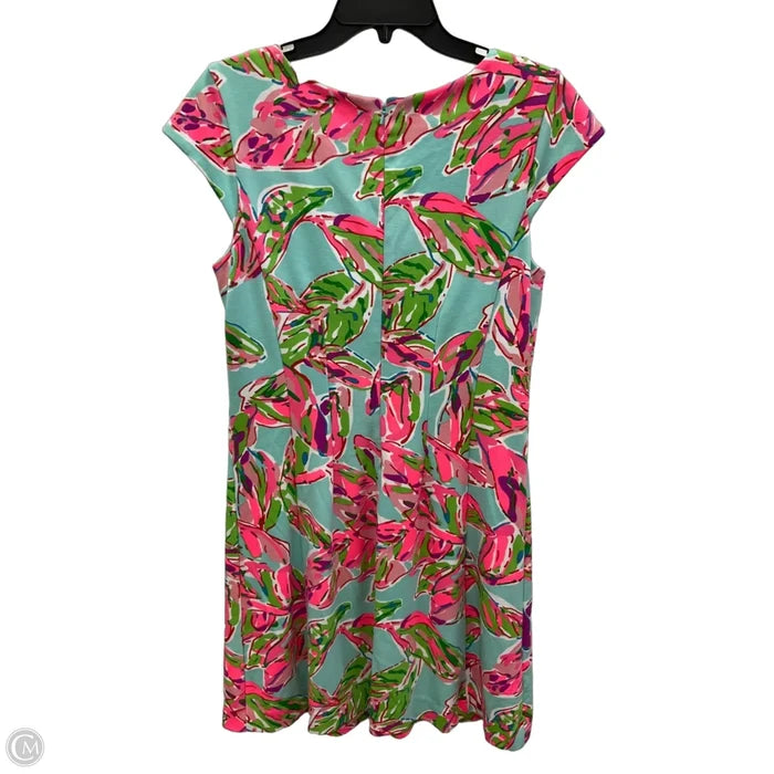 Dress Designer By Lilly Pulitzer In Blue & Pink, Size: L
