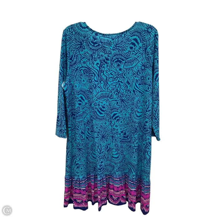 Dress Designer By Lilly Pulitzer In Blue, Size: Xl