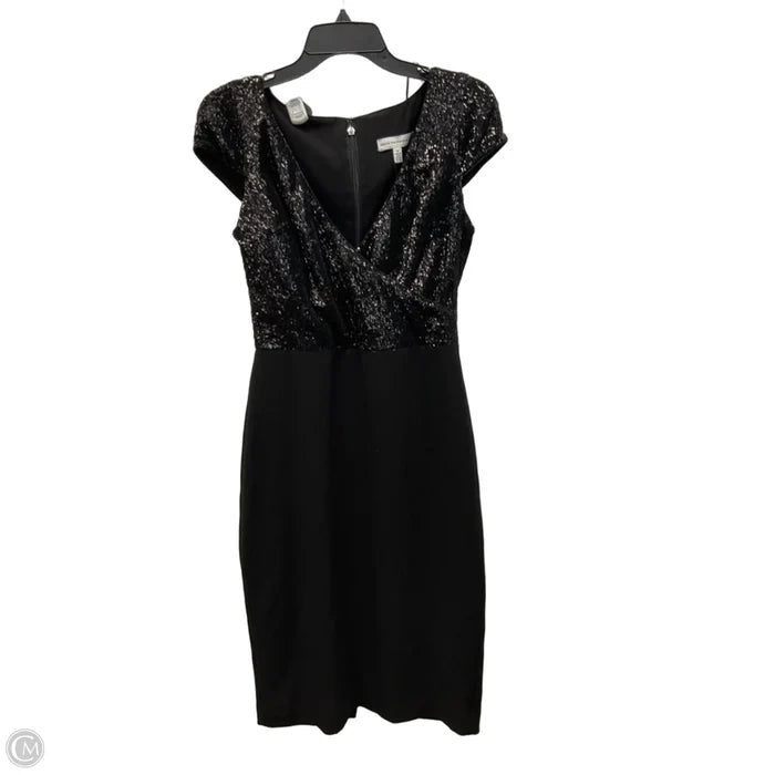 Dress Party Midi By Dress The Population In Black, Size: M