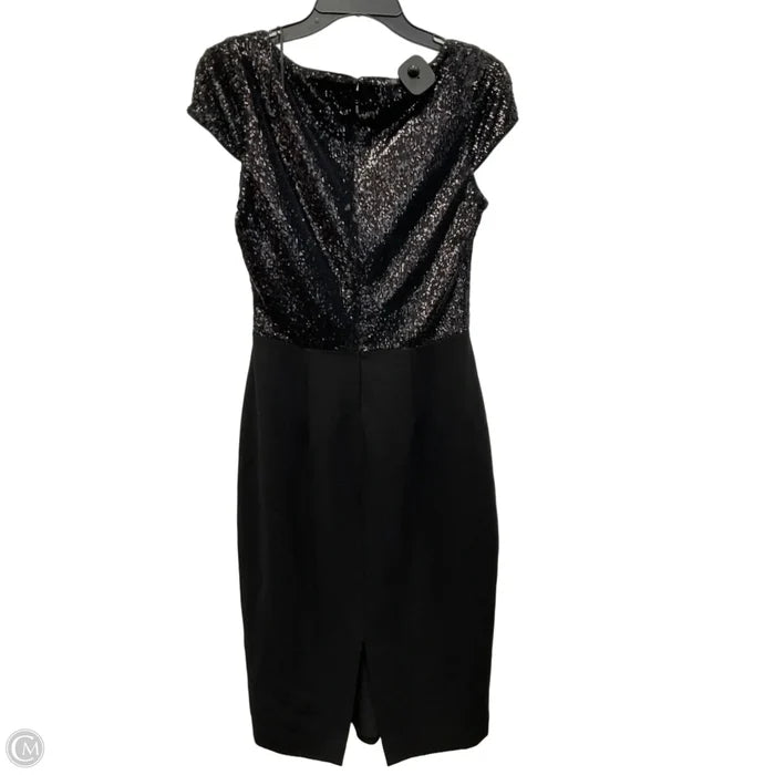 Dress Party Midi By Dress The Population In Black, Size: M