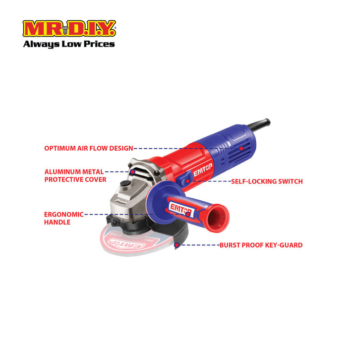 EMTOP Angle Grinder EAGR09041-3
