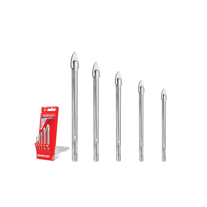 EMTOP Glass Drill Bits 5S EGDB10051