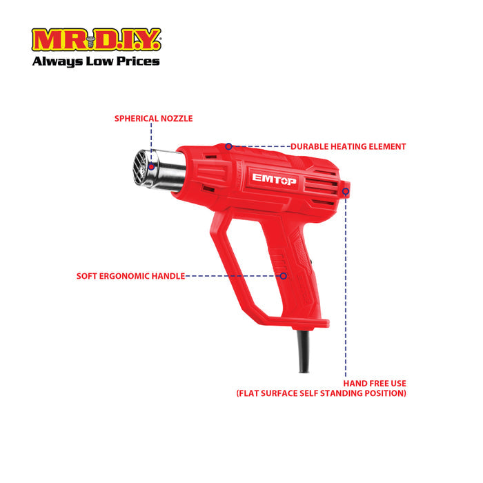 EMTOP Heat Gun EHGN200023