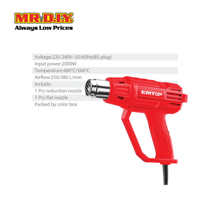 EMTOP Heat Gun EHGN200023