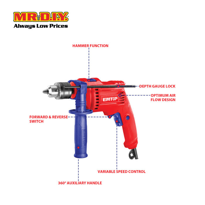 EMTOP Impact Drill EMDL0681-3