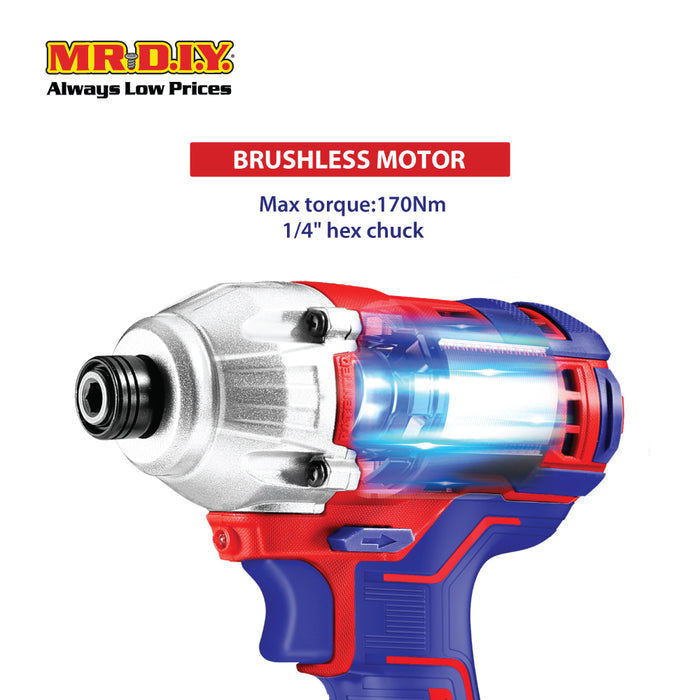 EMTOP Lithium-Ion Impact Driver ECDLIR2017-3