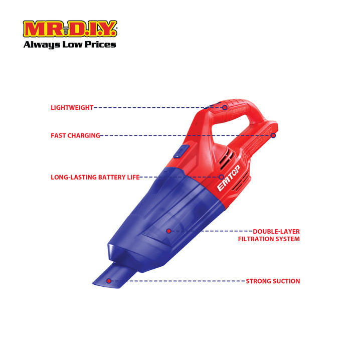 EMTOP Lithium-Ion  Vacuum Cleaner ELVC2003