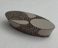 Extra Small Flat Tray (Truffle with Dots)