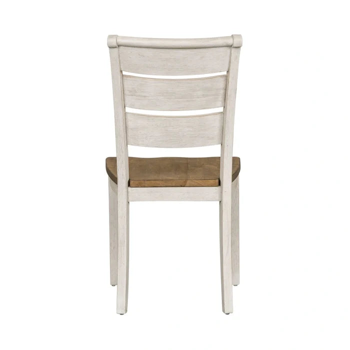 Farmhouse Reimagined Ladder Back Side Chair (RTA) image