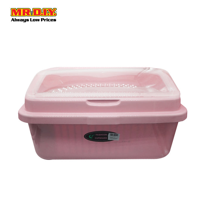 Fashion Cupboard Plastic Anti Dust Covered Dish Rack 57*44*30cm