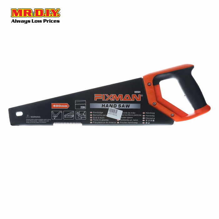 FIXMAN Rubber Grip Hand Saw 16" K0501