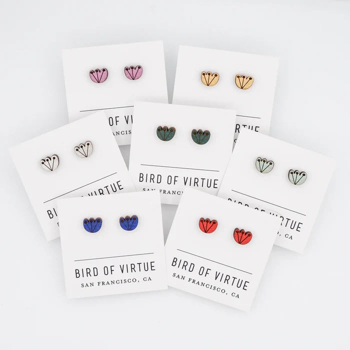 Flower Stud Earrings