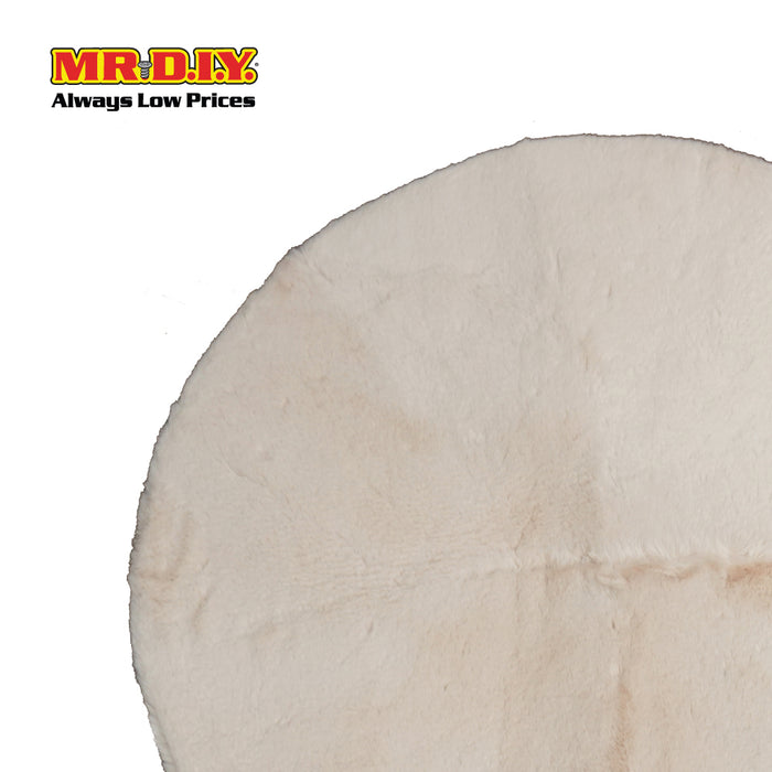 Fluffy Round Floor Mat (90cm x 90cm)