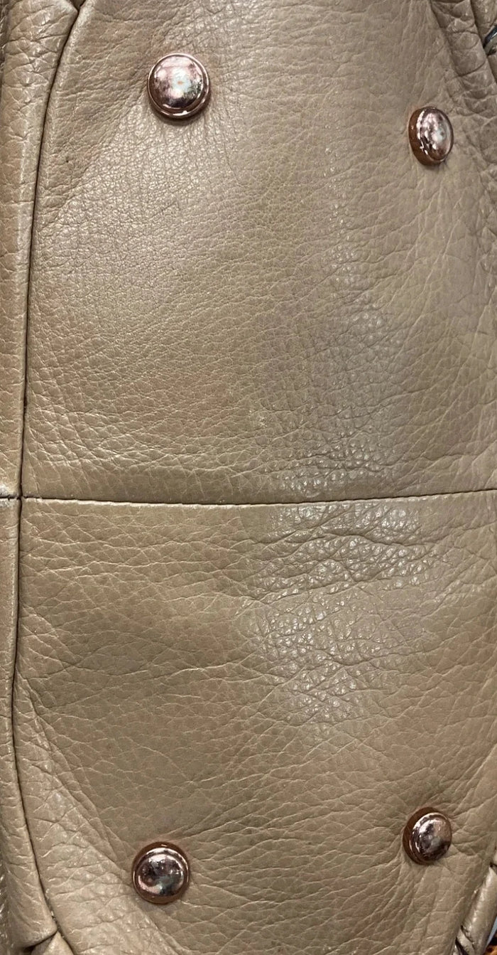Handbag Leather By B. Makowsky, Size: Large