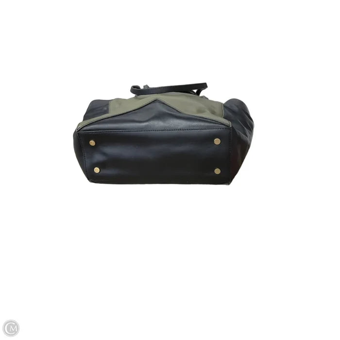 Handbag Leather By Clothes Mentor, Size: Large