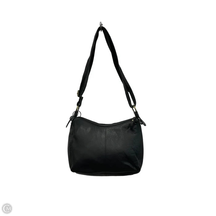 Handbag Leather By Clothes Mentor, Size: Medium