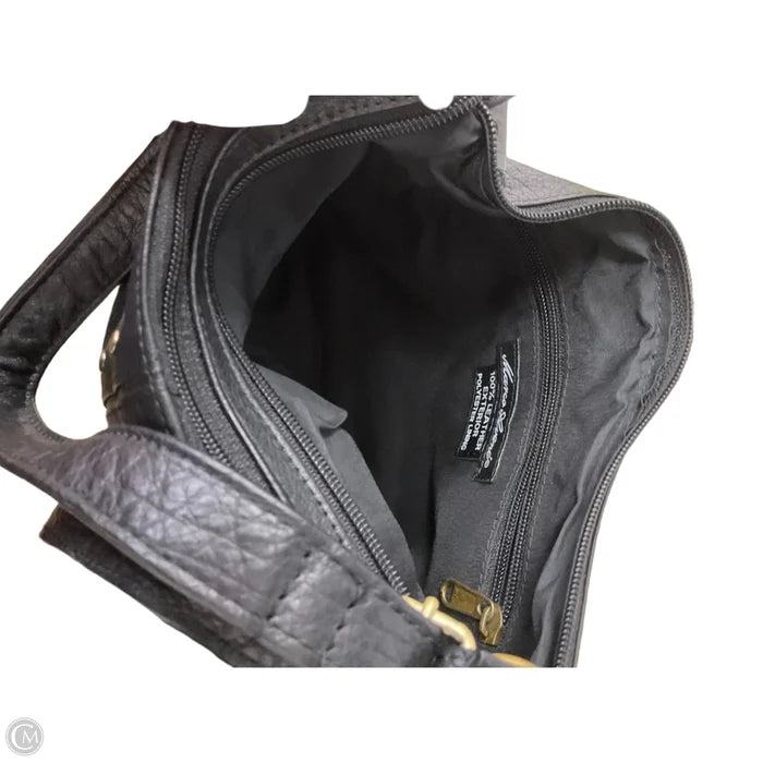 Handbag Leather By Clothes Mentor, Size: Medium