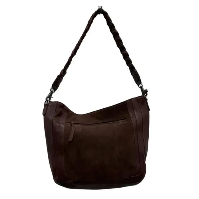 Handbag Leather By Cma, Size: Large