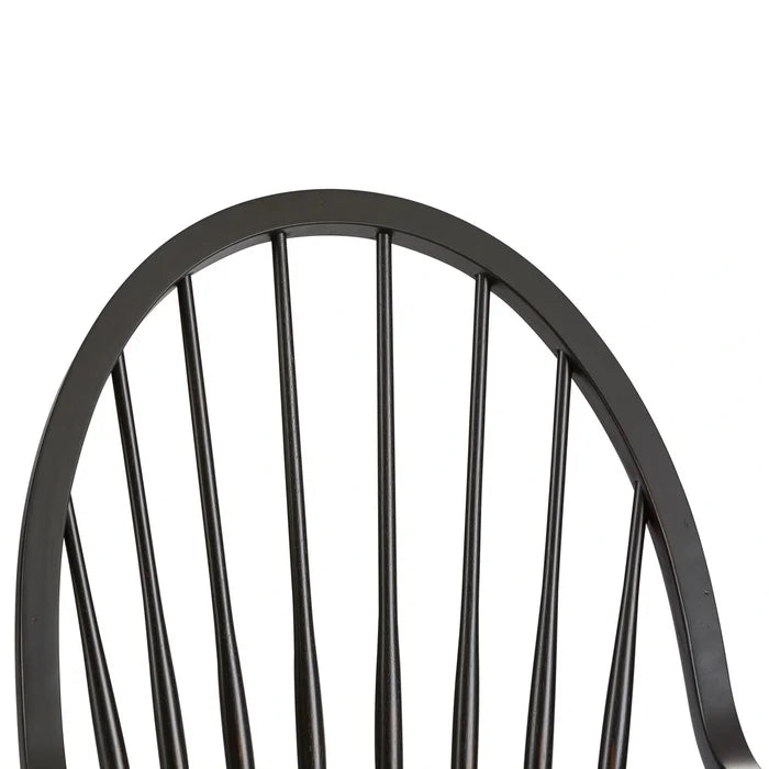 Hearthstone Ridge Windsor Back Arm Chair - Black image